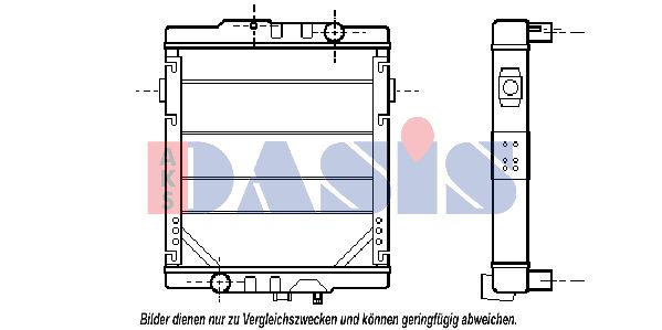 AKS DASIS Radiators, Motora dzesēšanas sistēma 390090N